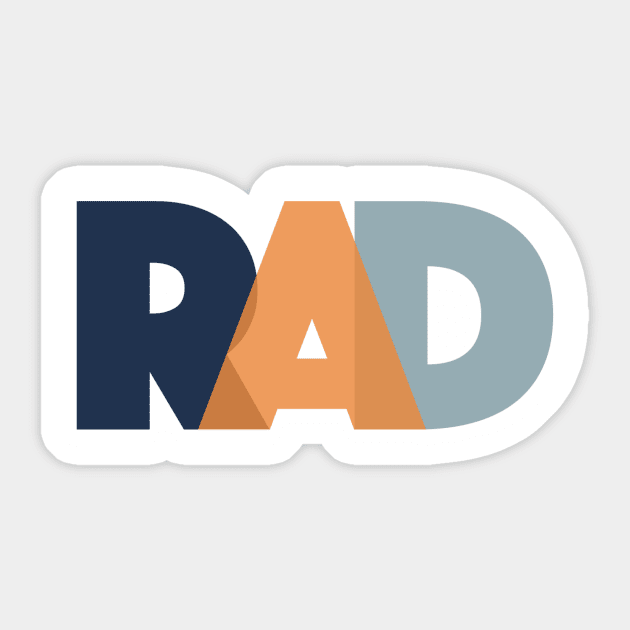 RAD STUDIOS Sticker by ARIVAS1129